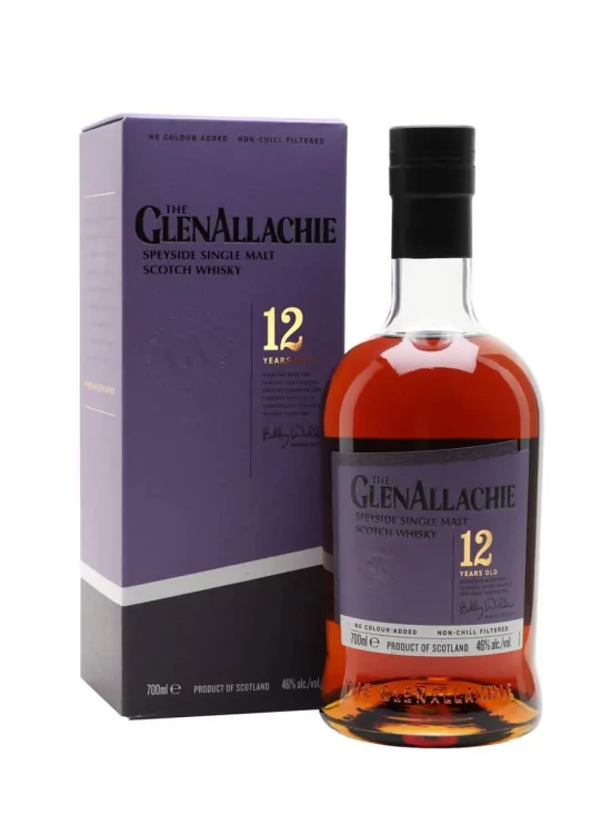 GLENALLACHIE 12 Ans 46% (Meilleur Single Malt Scotch Whisky 2025 du Monde) GLENALLACHIE 12 Ans 46% (Meilleur Single Malt Scotch Whisky 2025 du Monde)