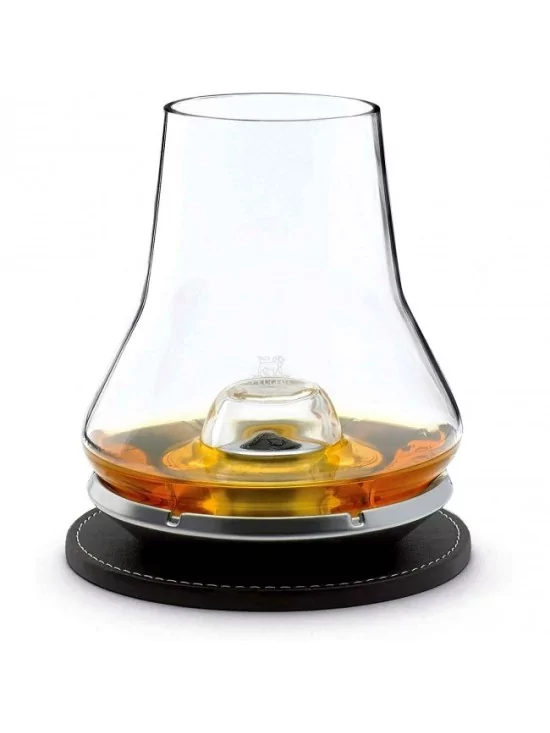 Verre dégustation Whisky Peugeot + Socle rafraîchissant Verre dégustation Whisky Peugeot + Socle rafraîchissant