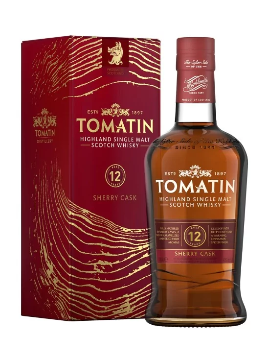 TOMATIN 12 Ans Sherry Cask 40%