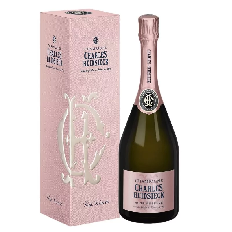 CHARLES HEIDSIECK Rosé Réserve 75cl - Etui