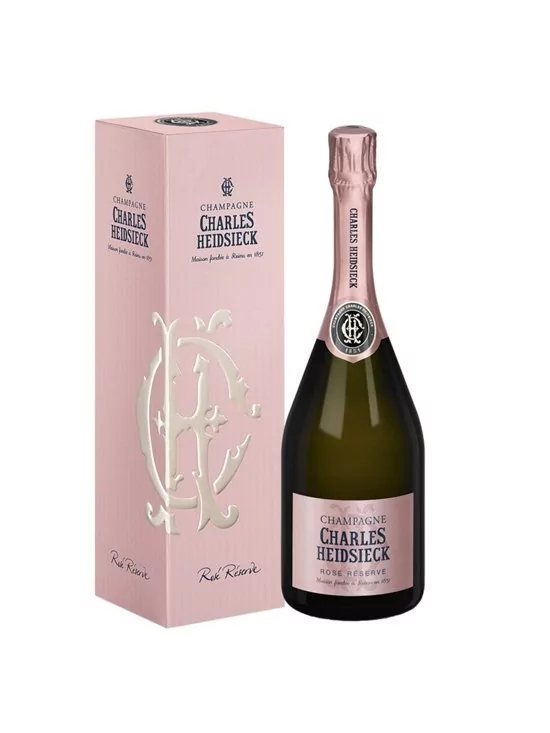 CHARLES HEIDSIECK Rosé Réserve 75cl - Etui CHARLES HEIDSIECK Rosé Réserve 75cl - Etui