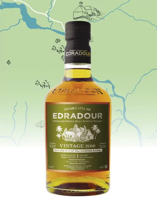 EDRADOUR 8 ans 2016 Hampden Cask Itinéraires 48.2%