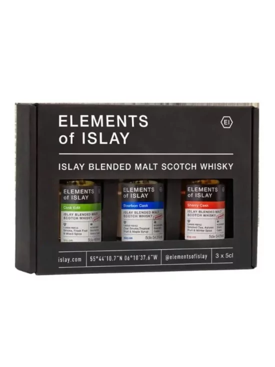 ELEMENTS OF ISLAY Coffret 3 x 5 cl
