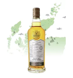 LEDAIG 18 ans 2007 1ST Fill Sherry Hogshead Itinéraires Gordon & Macphail 54.9% (Avec étui)