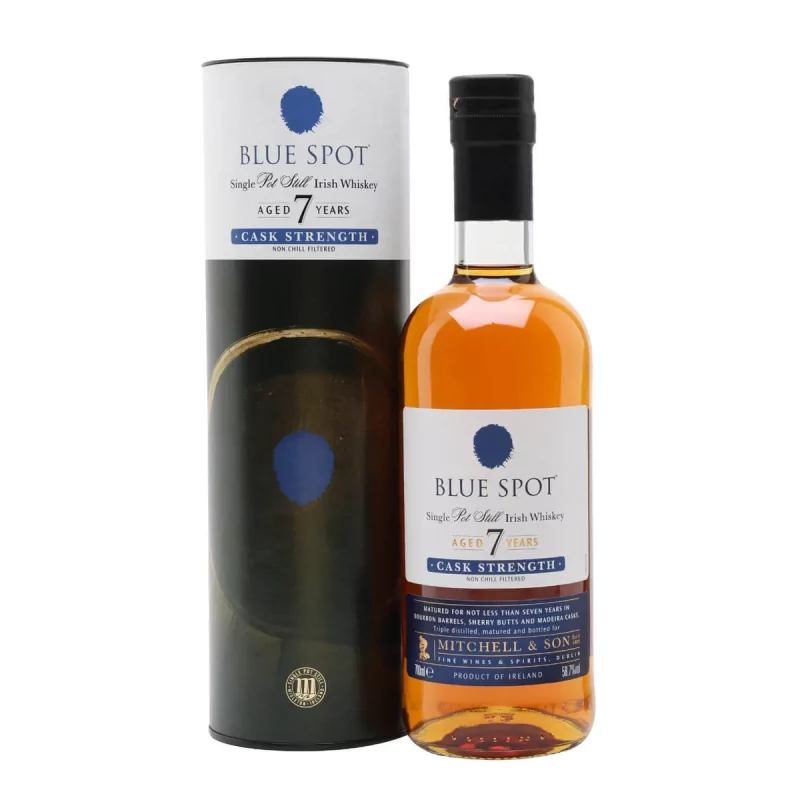 Irlande BLUE SPOT 7 Ans Cask Strength 58.9%