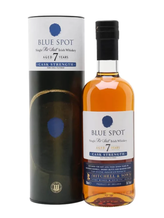 BLUE SPOT 7 Ans Cask Strength 58.4%
