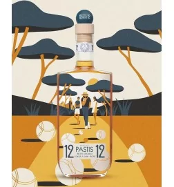 PASTIS DE SAINT-TROPEZ 12/12 édition Pétanque 45°