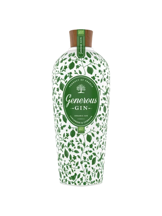 GENEROUS Gin Organic Bio 44%