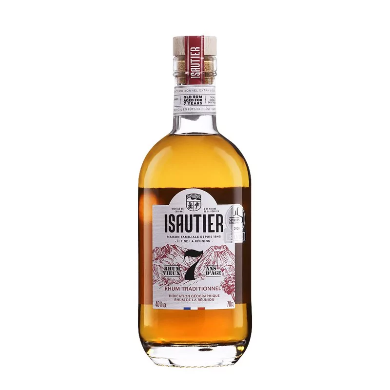 Rhums Vieux ISAUTIER 7 ans 40% (avec étui)