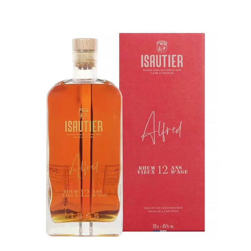 Rhums Vieux ISAUTIER 12 ANS Alfred Rhum Vieux 45%