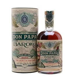 Rhums de Mélasse DON PAPA Baroko 40%