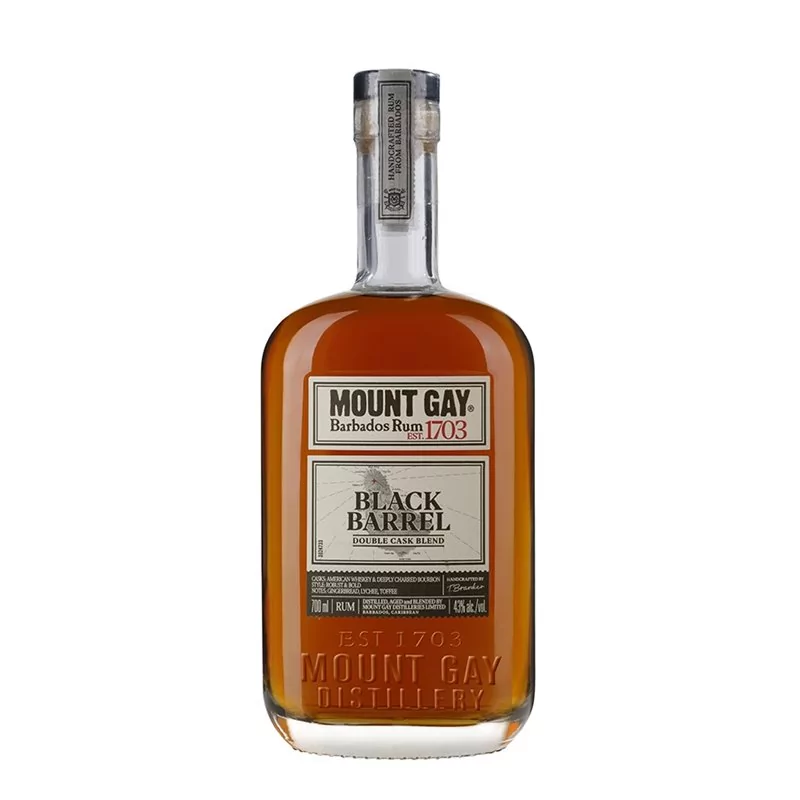 Rhums Vieux MOUNT GAY Black Barrel Double Cask 43%