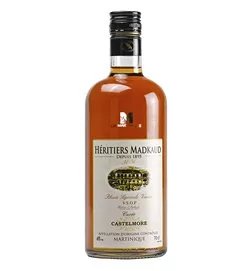 Rhums Agricoles HERITIERS MADKAUD VSOP Castelmore 40%