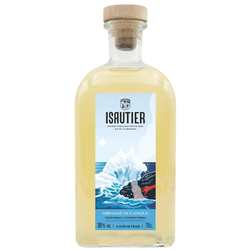 Rhum Arrangé Rhum Arrangé ISAUTIER Océanique Coco Vanille 30% 70cl