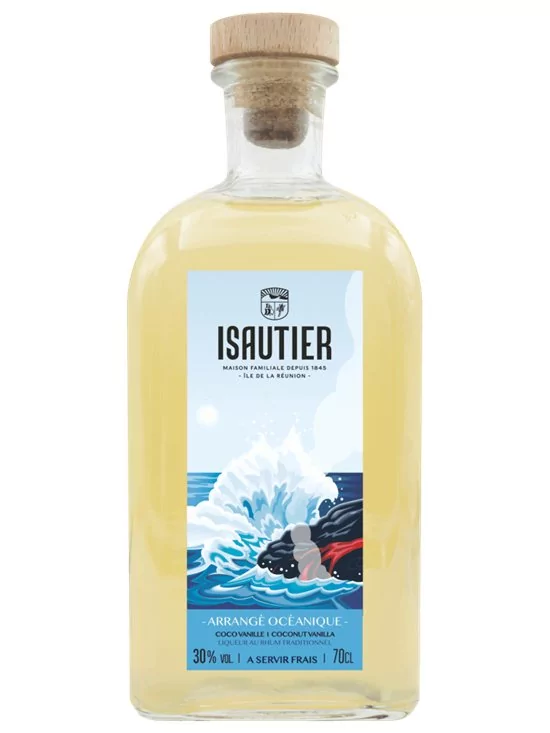 Rhum Arrangé ISAUTIER Océanique Coco Vanille 30% 70cl Rhum Arrangé ISAUTIER Océanique Coco Vanille 30% 70cl