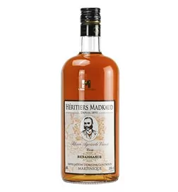 Rhums Agricoles HERITIERS MADKAUD Vieux Renaissance 40% 1Litre