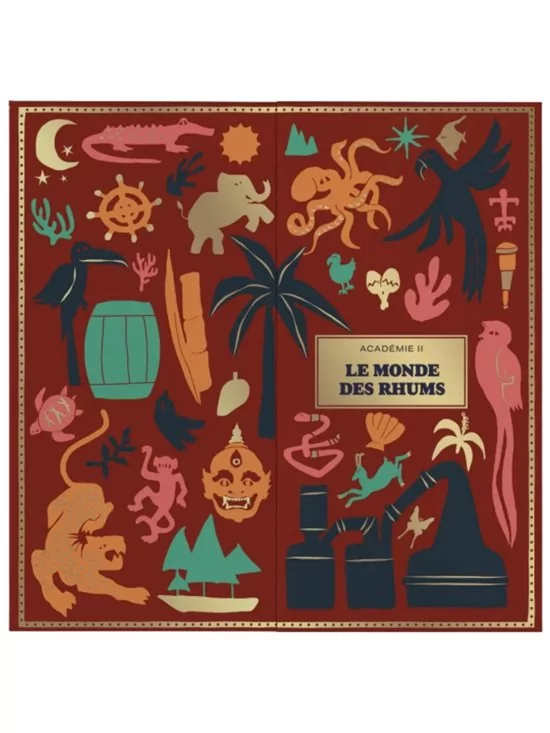 CALENDRIER DE L'AVENT Le Monde des Rhums Coffret 25 x 2cl CALENDRIER DE L'AVENT Le Monde des Rhums Coffret 25 x 2cl
