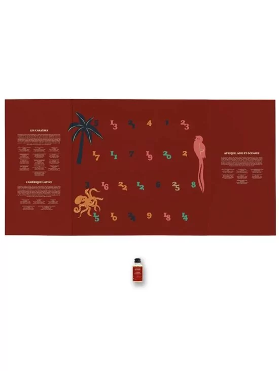 CALENDRIER DE L'AVENT Le Monde des Rhums Coffret 25 x 2cl CALENDRIER DE L'AVENT Le Monde des Rhums Coffret 25 x 2cl