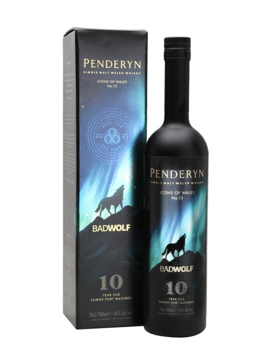 PENDERYN Bad Wolf 10 ans Icons of Wales 46% PENDERYN Bad Wolf 10 ans Icons of Wales 46%