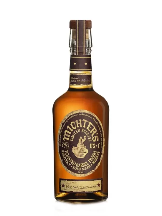 MICHTER'S Toasted Barrel Finish Sour Mash 43% MICHTER'S Toasted Barrel Finish Sour Mash 43%