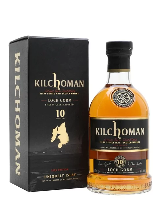 KILCHOMAN 10 Ans Loch Gorm 2026 Edition 46% KILCHOMAN 10 Ans Loch Gorm 2026 Edition 46%
